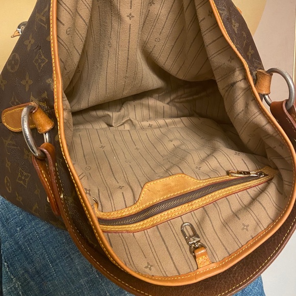 LOUIS VUITTON Monogram Delightful Brown Hobo Bag - Picture 12 of 15